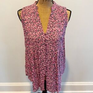 Maeve Sleeveless Floral Top
